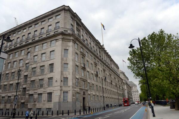An undated picture of the MI5 building in London. (Anthony Devlin/PA)