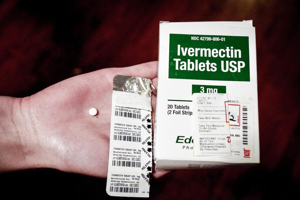 Ivermectin tablets. (Natasha Holt/The Epoch Times)