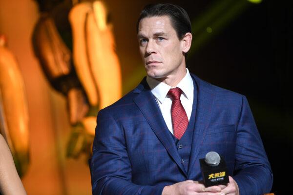 John Cena attends Paramount Pictures' Beijing press conference for 'Bumblebee' in Beijing on Dec. 14, 2018. (Yanshan Zhang/Getty Images for Paramount Pictures)
