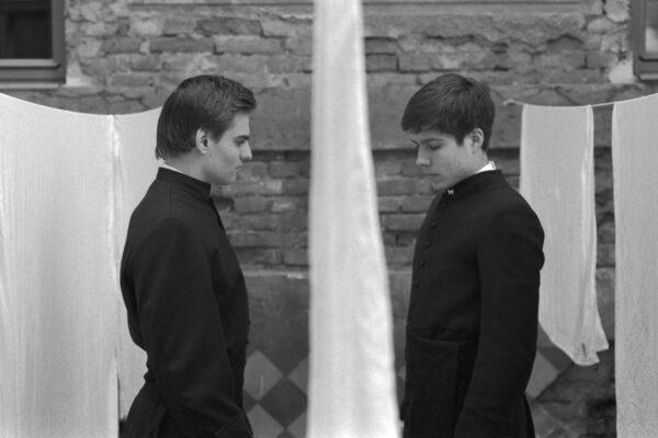 Two seminarians in "Servants." (Loco Films)