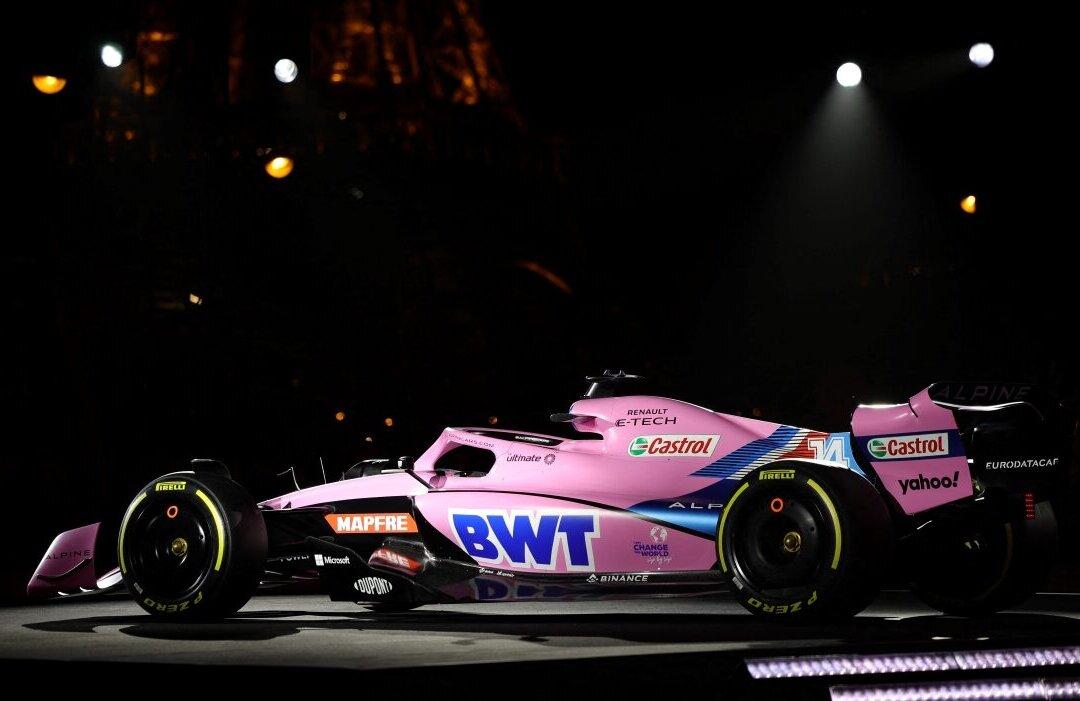 Alpine Unveil 2022 F1 Challenger