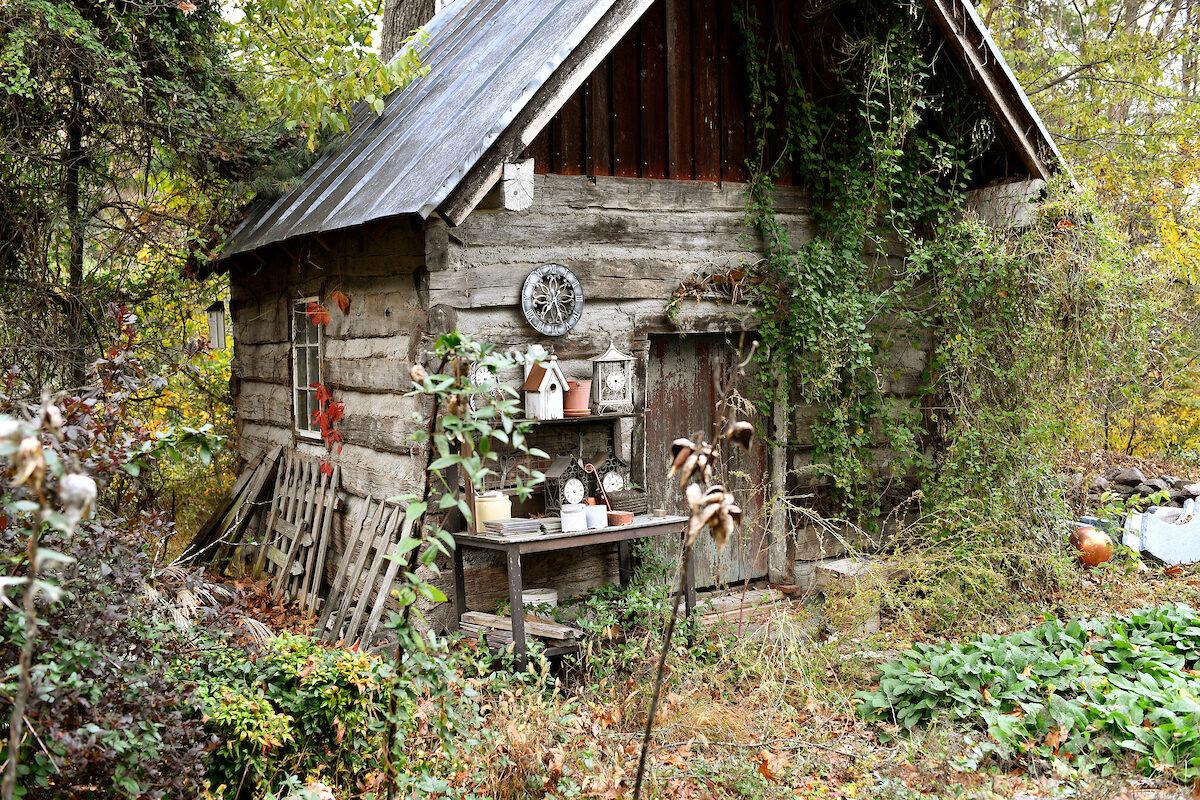 One of the smallest of several buildings at Cat Run that form a sort of magical little village in the middle of the woods. (Randy Litzinger)