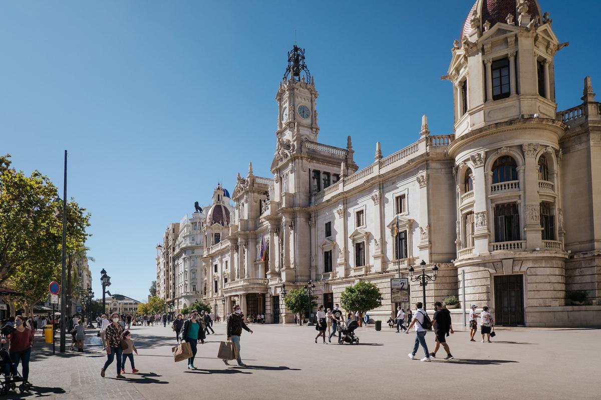 Valencia's town hall. (Courtesy of Visit València)