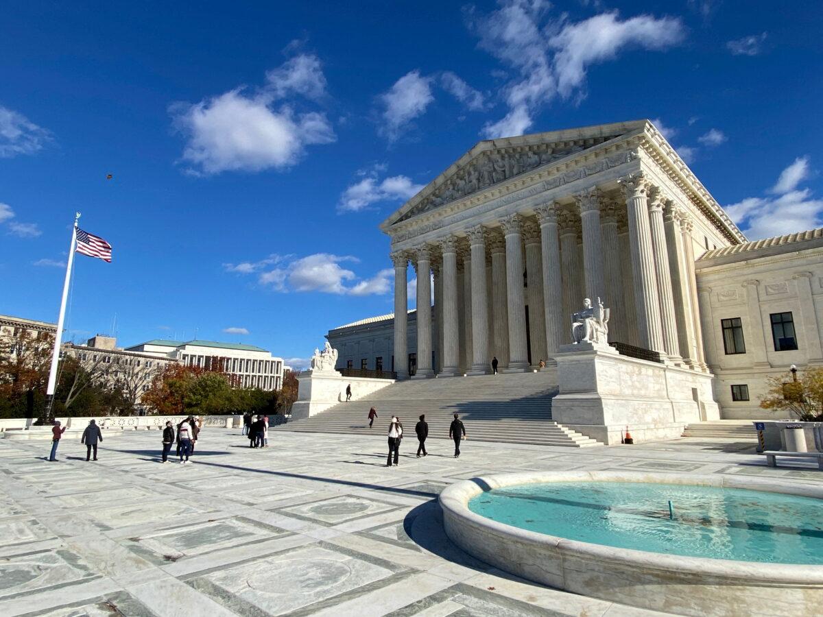 The Supreme Court building in Washington in a file image. (Will Dunham/Reuters)
