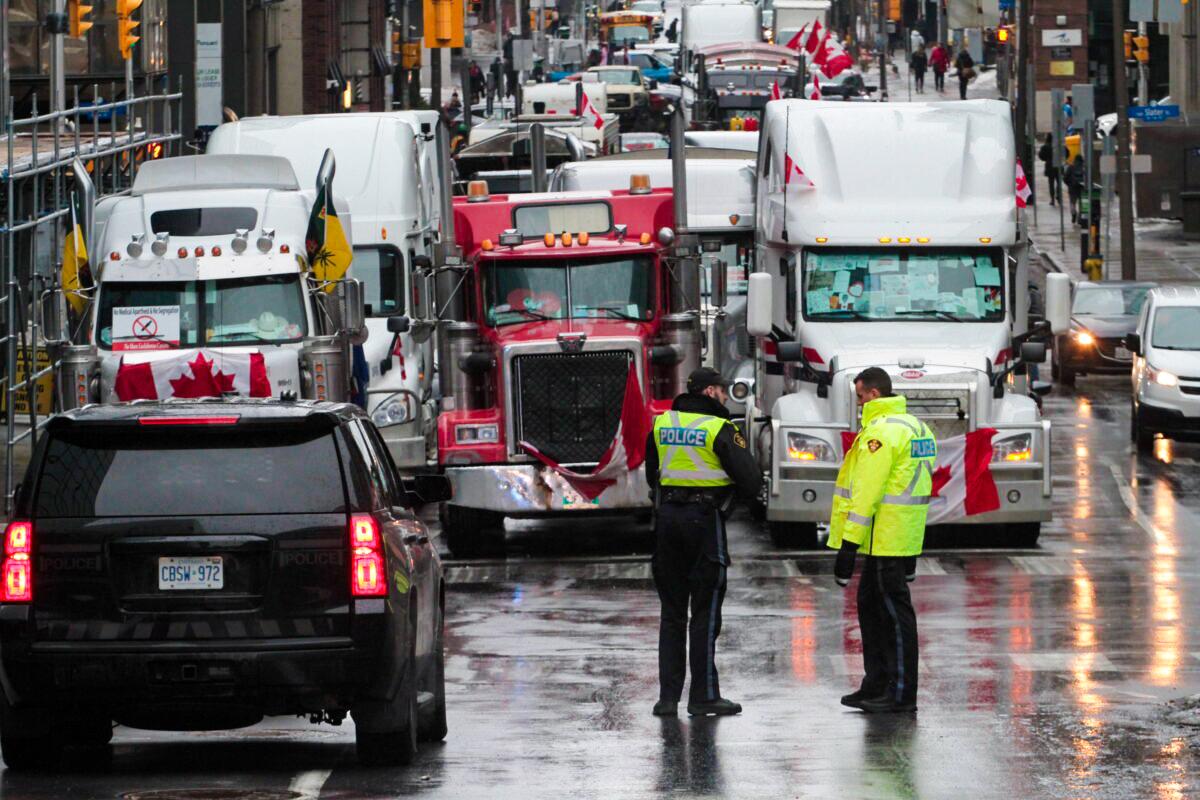 Ottawa Mayor Says Can Sell Protest Trucks Using Emergencies Act; Freeland Affirms Cities Have Certain Powers