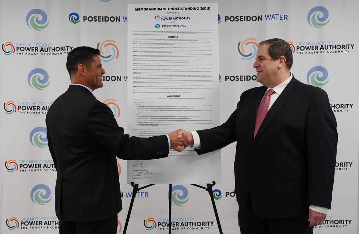 Poseidon Promises Desalination Plant Powered Entirely by Renewable Energy