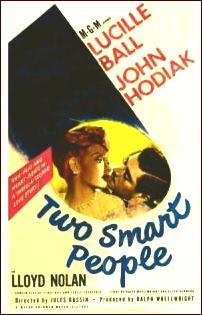 Theatrical release poster for "Two Smart People." (Metro-Goldwyn-Mayer)