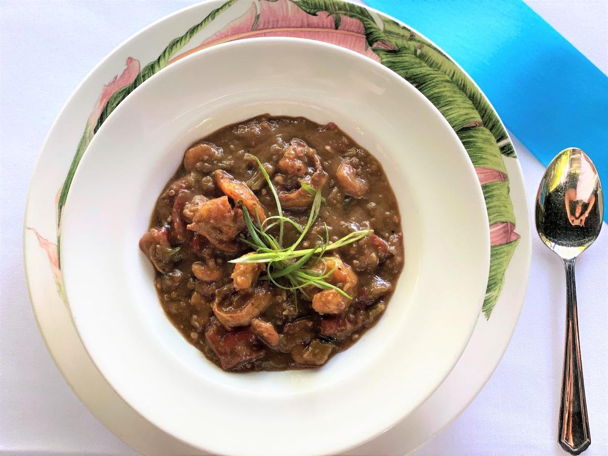 Commander's Creole gumbo remains a favorite menu item. (Courtesy of Commander's Palace)
