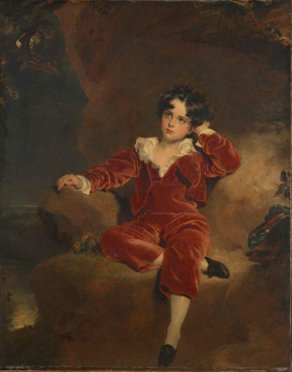 <span data-sheets-value="{"1":2,"2":"Portrait of Charles William Lambton, popularly known as \"The Red Boy,\" 1825, by Sir Thomas Lawrence. Oil on canvas; 55 1/3 inches by 43 1/2 inches. The National Gallery, London. (The National Gallery, London)"}" data-sheets-userformat="{"2":8963,"3":{"1":0},"4":{"1":2,"2":16776960},"11":4,"12":0,"16":11}" data-sheets-textstyleruns="{"1":0}{"1":148,"2":{"5":1}}{"1":152}{"1":170,"2":{"5":1}}{"1":176}{"1":178,"2":{"5":1}}">Portrait of Charles William Lambton, popularly known as "The Red Boy," 1825, by Sir Thomas Lawrence. Oil on canvas; 55 1/3 inches by 43 1/2 inches. The National Gallery, London. (The National Gallery, London)</span>