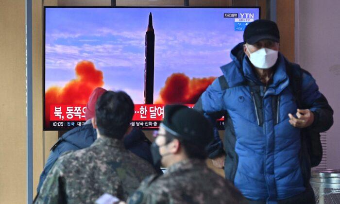 North Korea Fires 4 Projectiles Into Sea; South Korea on Alert