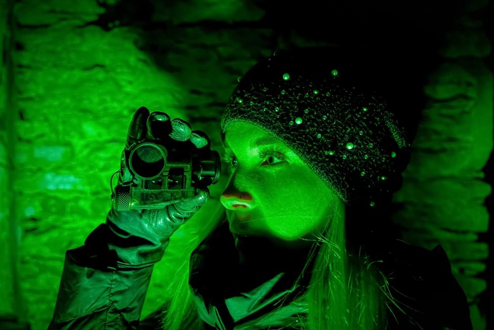 Night vision isn't just for spies; use it to observe wildlife in your yard after the sun goes down. (Dmitri Toms/Shutterstock)