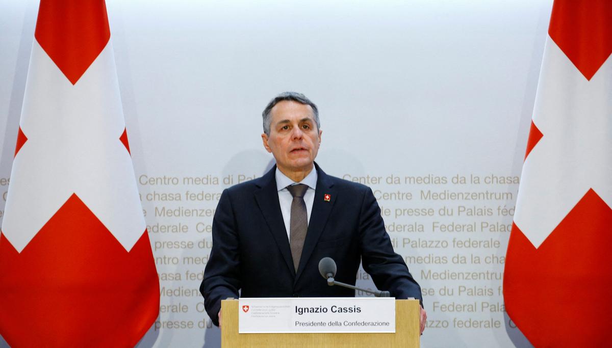 Neutral Swiss Poised to Freeze Russian Assets: President