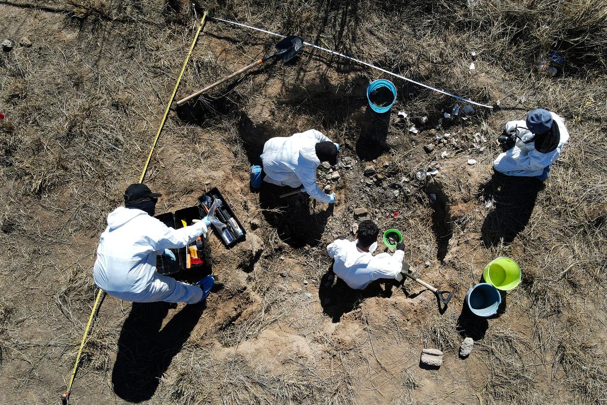 At Cartel Extermination Site; Mexico Nears 100,000 Missing