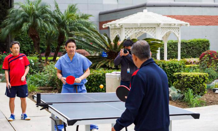Heart Patient Plays Ping Pong With Cardiologist Who Saved His Life