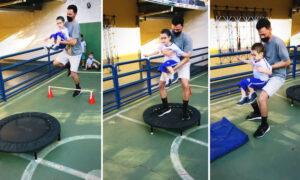 Touching Video Shows Teacher in Brazil Aiding Severely Disabled Boy to Partake in Obstacle Course in Gym Class