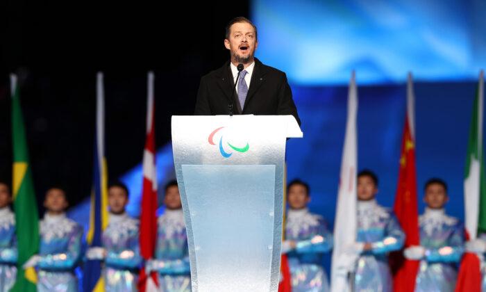 China Censors IPC President’s Denunciation of Ukraine Invasion During Winter Paralympics Opening Ceremony
