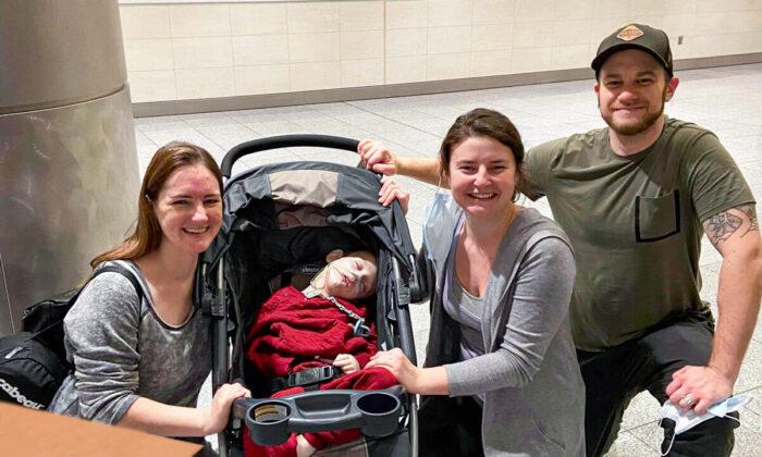 ‘God Opened the Door for Us’: Texas Couple Returns Home After Adopting Boy With Cerebral Palsy From Ukraine