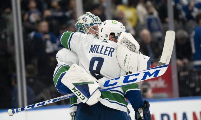 NHL Roundup: Canucks Rally in Third to Clip Maple Leafs
