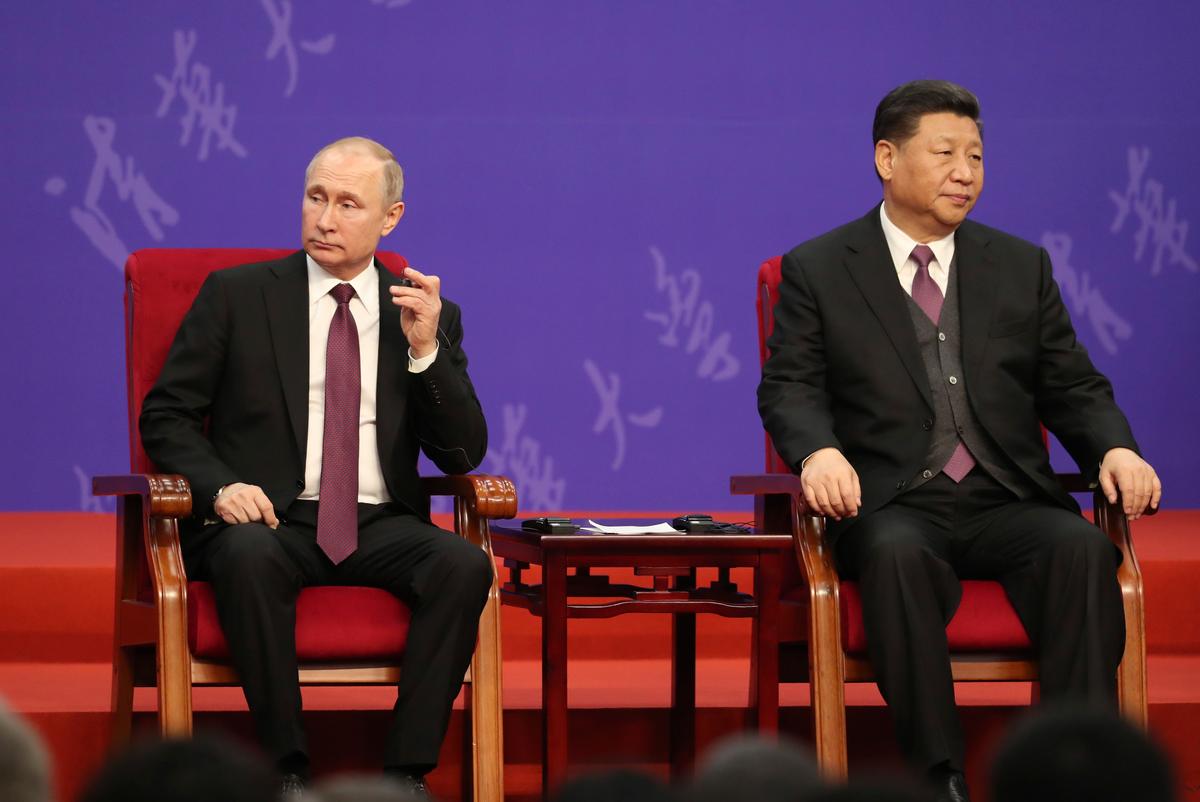 China Takes Aim at the West Amid Mounting Criticism of Its Ties With Russia