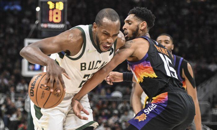 NBA Roundup: Khris Middleton Nets 44 as Bucks Defeat Suns