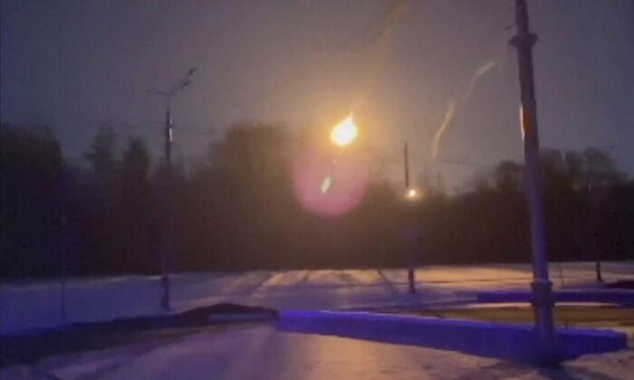Video: Fireball Above Kharkiv in Ukraine