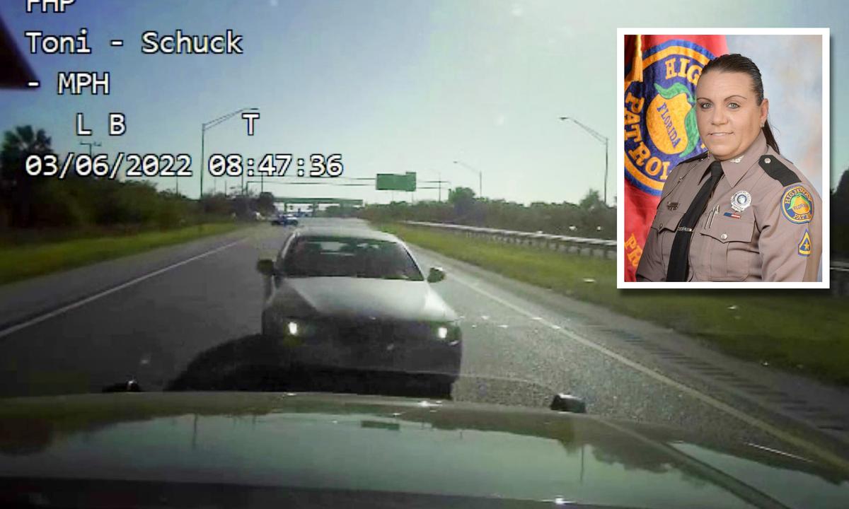 Dashcam VIDEO: Trooper Steers SUV to Crash Into DUI Suspect Speeding Toward Skyway 10K Runners