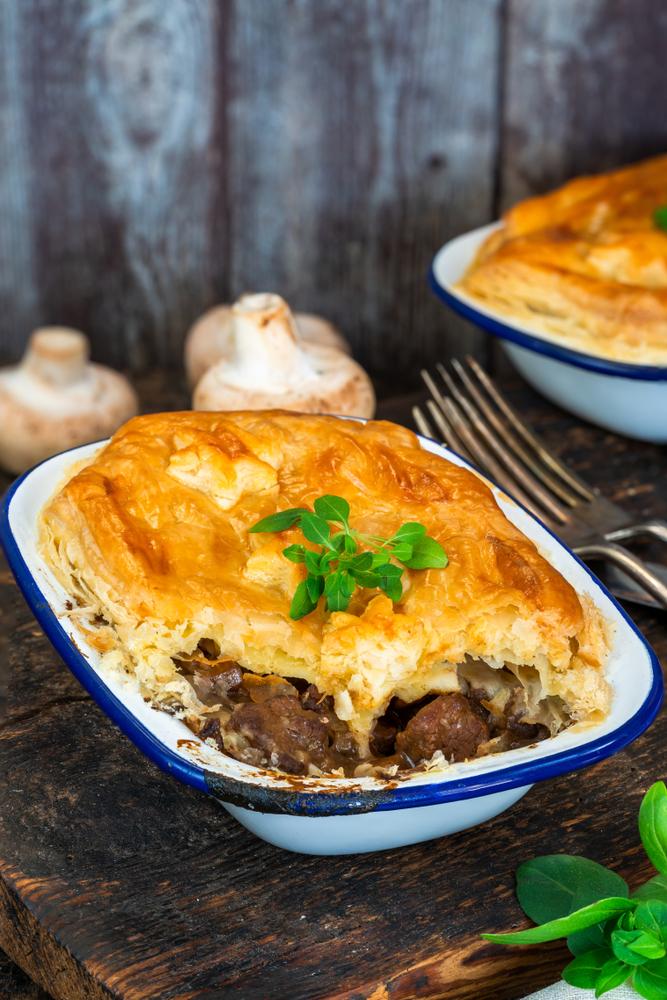 You'll find a house version of this hearty pie in nearly every pub in Ireland. (BBA Photography/Shutterstock)
