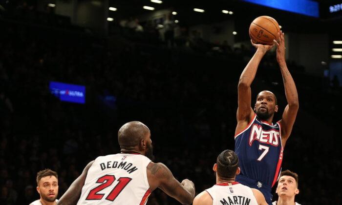 NBA Roundup: Heat Ruin Kevin Durant’s Return to Nets