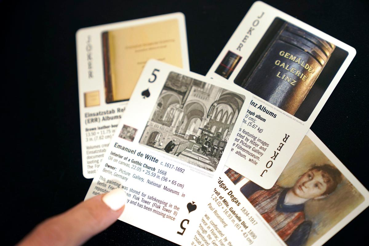Monuments Men Group Bets on Playing Cards to Find Lost Art