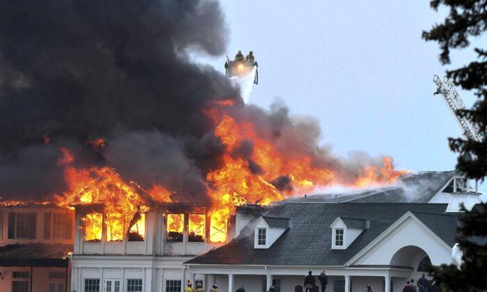 Sheriff: Workers Maybe Sparked Country Club Fire With Torch