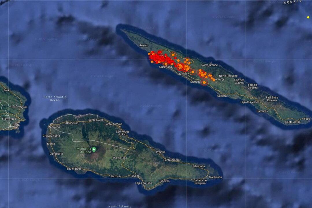 Azores on Watch for Large Quake, Eruption as Island Keeps Shaking