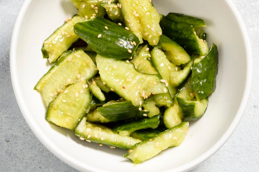 You Won’t Need a Knife for This Extra-Flavorful, Asian-Inspired Cucumber Salad