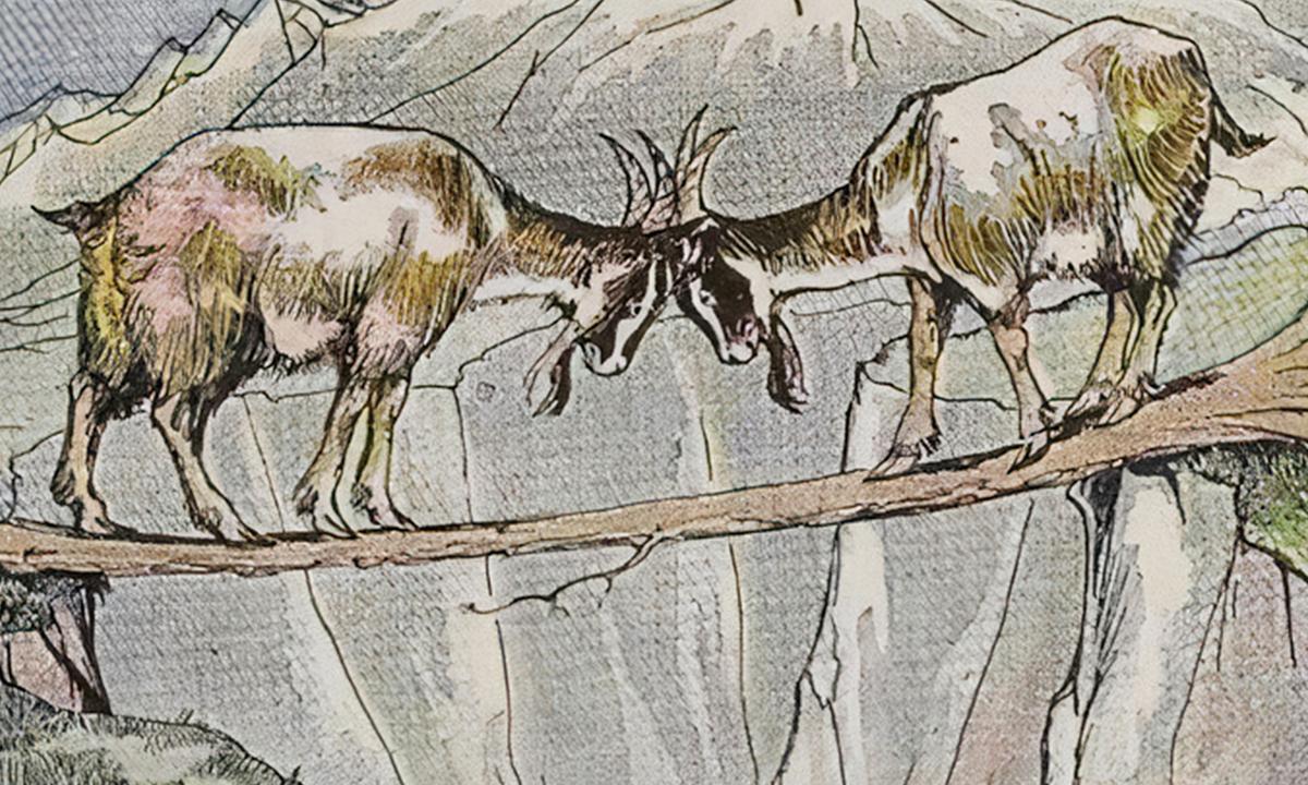 Aesop’s Fables: The Two Goats