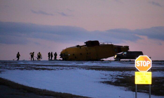 Two of Six Crew in Hospital After Air Force Helicopter Crashes at Newfoundland Base