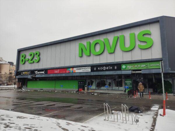 A supermarket in Bucha was looted by Russian troops on Feb. 27. (Courtesy of Igor Korsun)