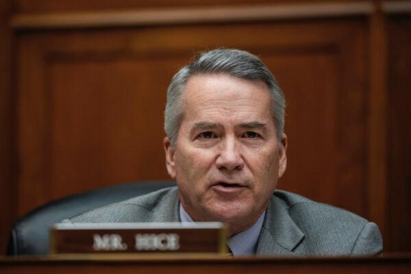 Rep. Jody Hice (R-Ga.) speaks during a House Oversight Committee at Capitol Hill on Feb. 9, 2022. (Drew Angerer/Getty Images)