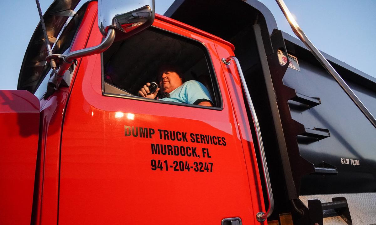 Pete Falkenstern, president of Dump Truck Services in Murdock, Fla. (Dump Truck Services)