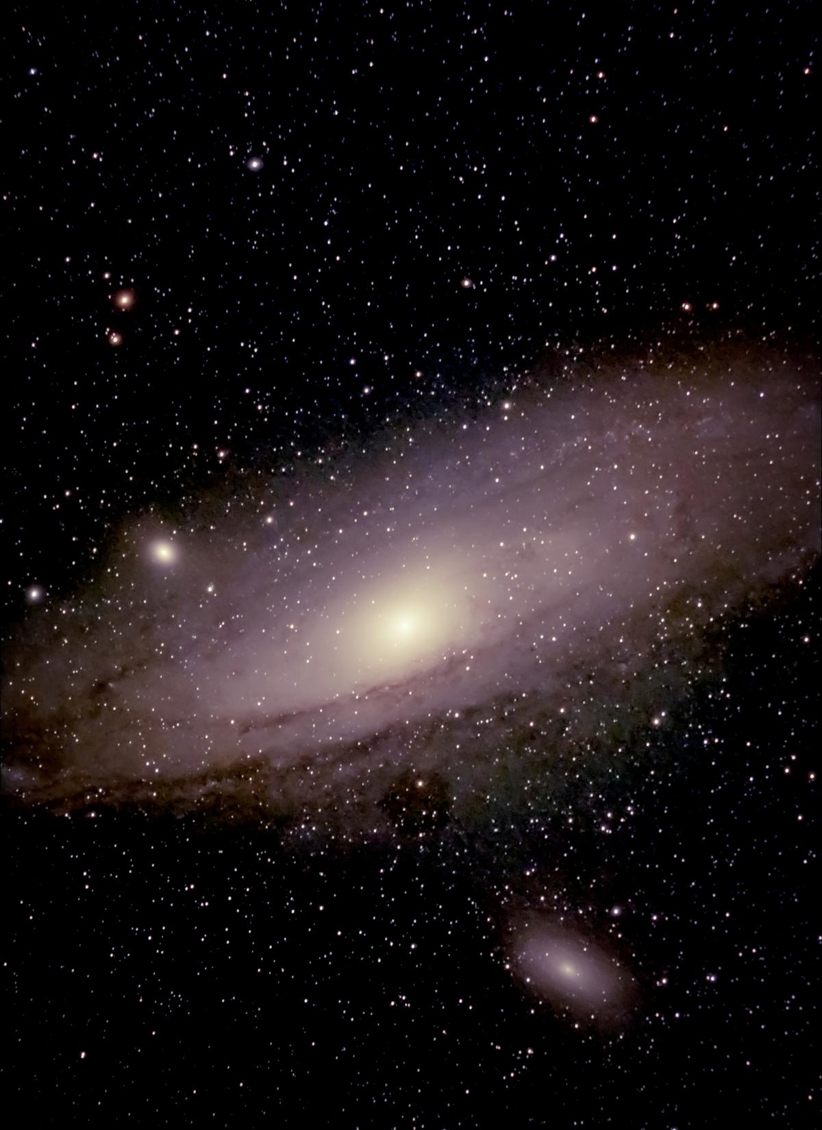 A photo of Andromeda Galaxy. (SWNS)