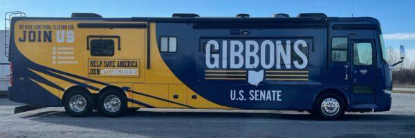 Mike Gibbons is in the midst of a campaign tour that will reach all of Ohio's 88 counties. (Courtesy of Mike Gibbons' Facebook page)