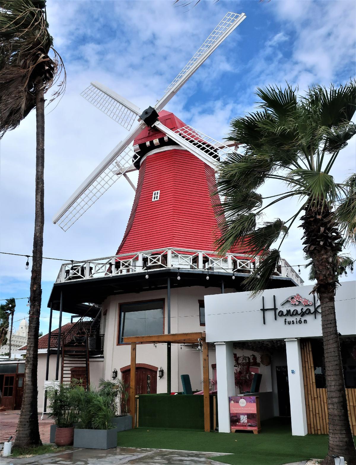 The Old Windmill in Aruba was first built in the Netherlands, then taken apart and reassembled in Aruba. (Photo courtesy of Victor Block)
