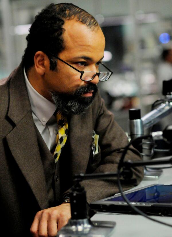 Jeffrey Wright as Rutledge in "Source Code." (Summit Entertainment)