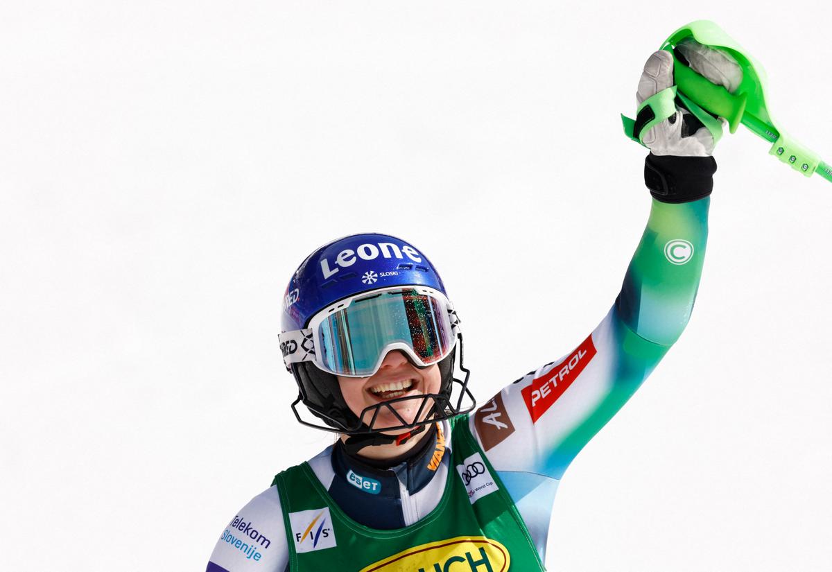 Slokar Wins Season’s Final Giant Slalom
