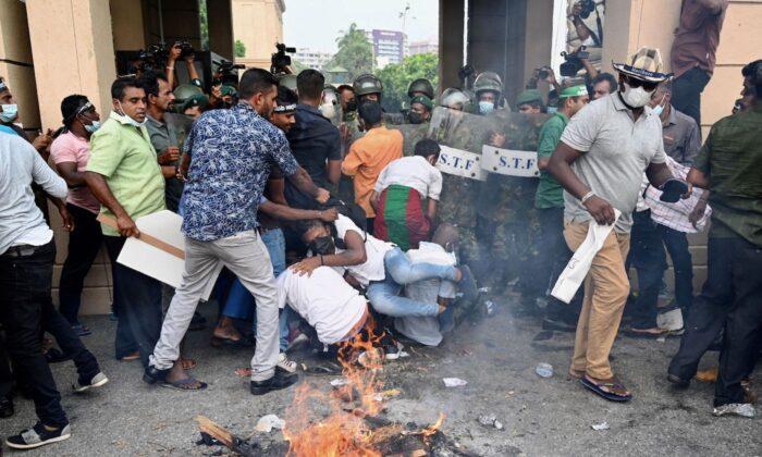 Sri Lanka Declares Emergency After Violent Protest at President’s Residence