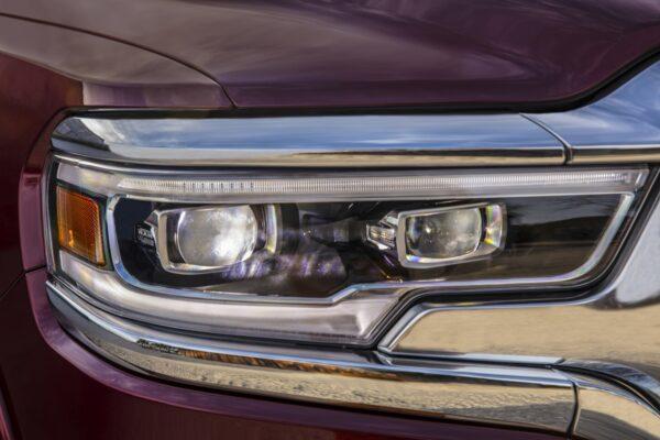 A distinctive headlight design. (Courtesy of Ram/Stellantis)