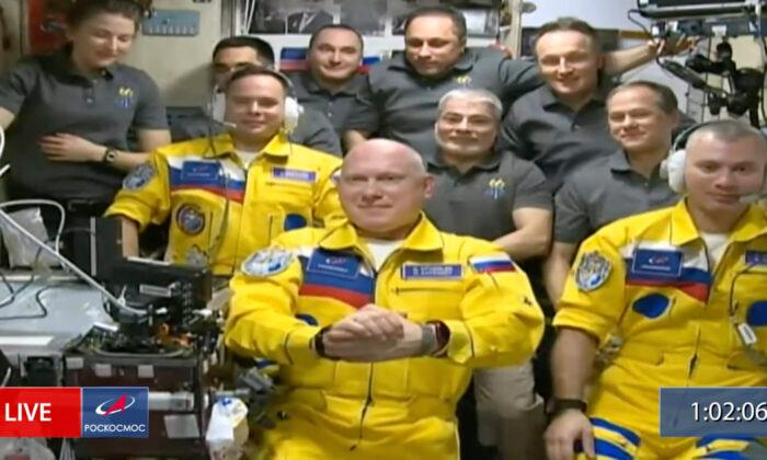 New Russian Cosmonaut Team Welcomed Aboard International Space Station