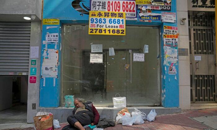 Hong Kong’s Poverty Rate at Record High