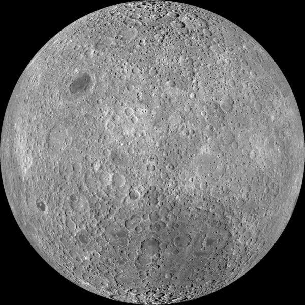 The far side of the moon in 2011. (NASA/Goddard/Arizona State University via AP)