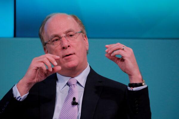 Larry Fink, chief executive officer of BlackRock, takes part in the Yahoo Finance All Markets Summit in New York City, on Feb. 8, 2017. (Reuters/Lucas Jackson/File Photo)