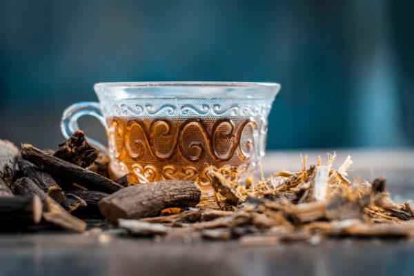 Licorice root is an adaptogen herb, and it can help regulate cortisol levels.(mirzamlk/Shutterstock)