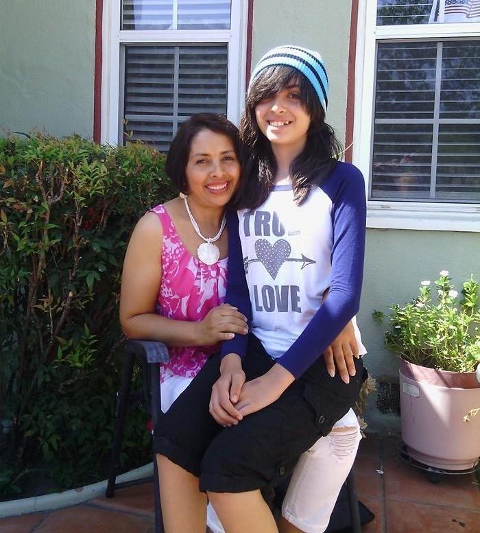 Yaeli Martinez (R) and her mother Abigail Martinez. (Courtesy of Abigail Martinez)